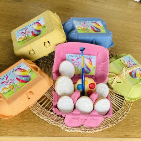 Box oeufs à peindre